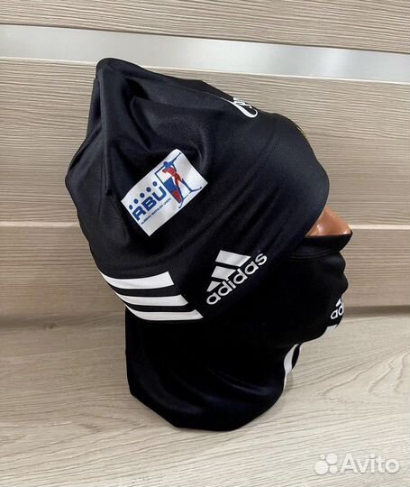 Лыжная шапка с бафф