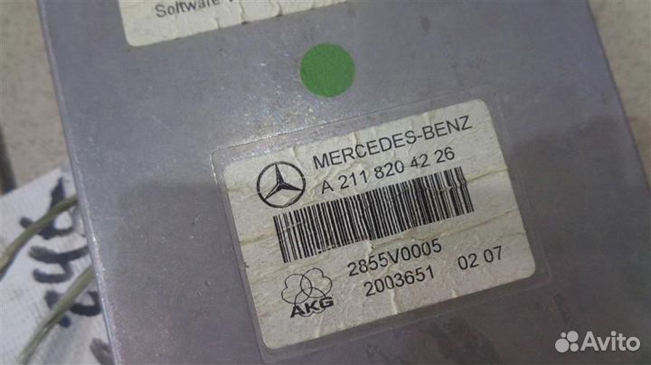 Блок управления телефоном Mercedes Benz E-Сlass W