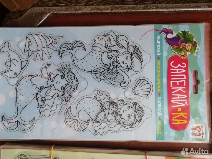 Раскраски фигурки запекайки