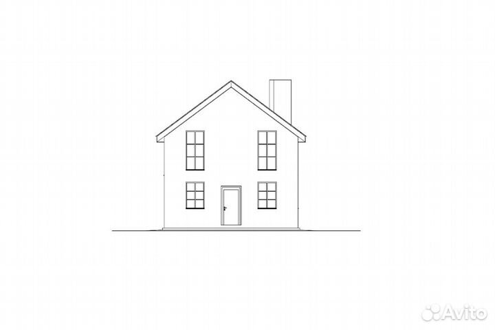 Проекты домов для ипотеки и строительства - 135 м2