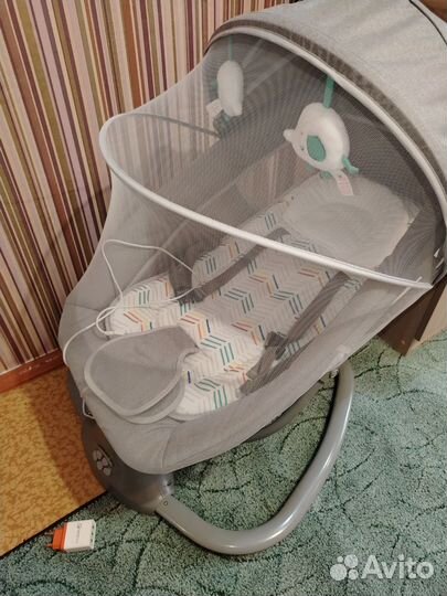 Шезлонг для новорожденных бу