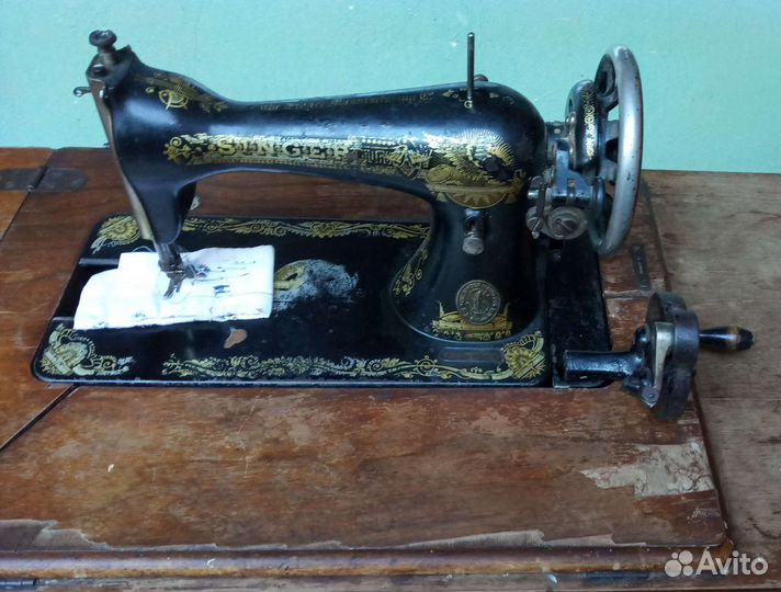 Швейная машинка Singer без станины. Антиквариат