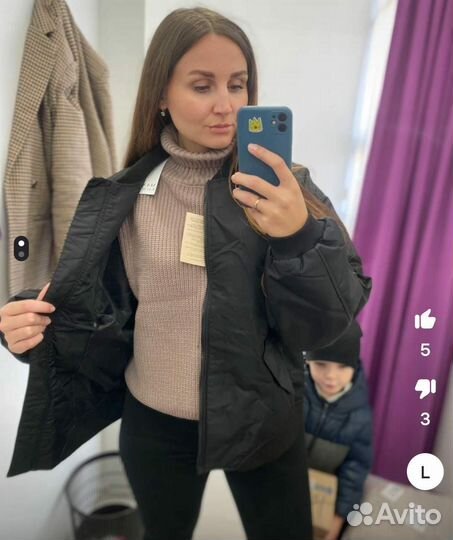 Новый женский бомбер 46-48