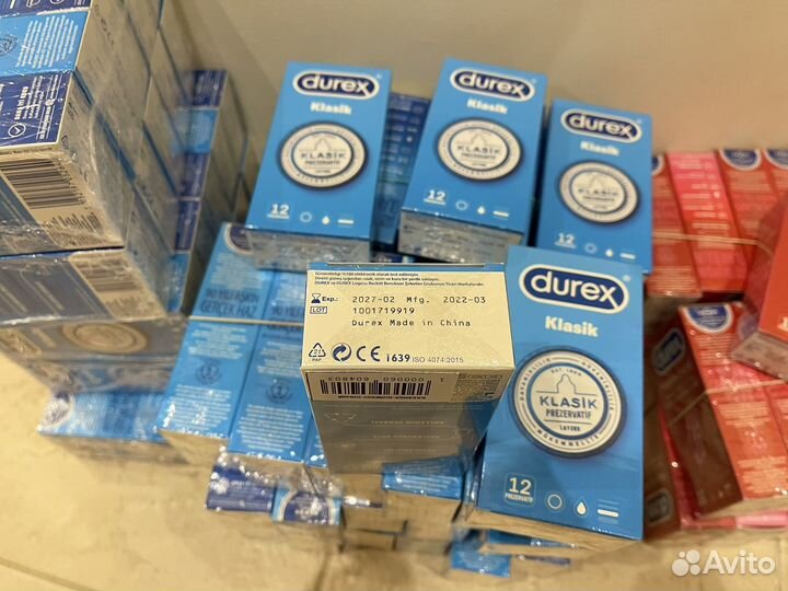 Презервативы Durex 12шт, оригинал, опт/розница
