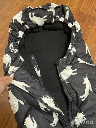 Зимний конверт в коляску до 4 лет