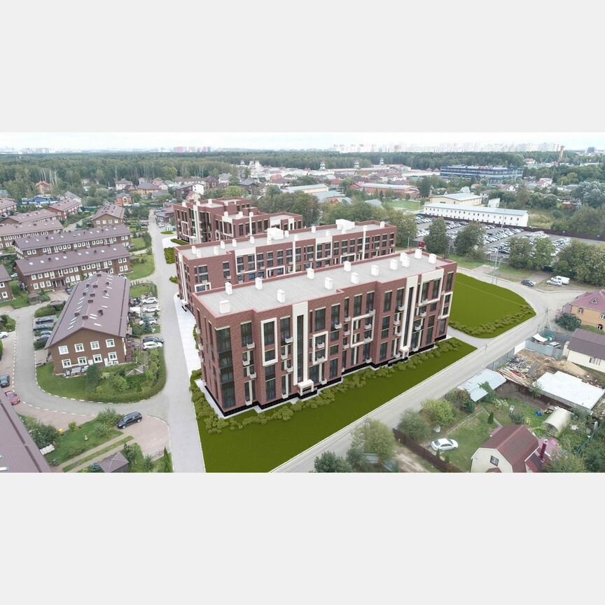 2-к. квартира, 43,9 м², 1/4 эт.