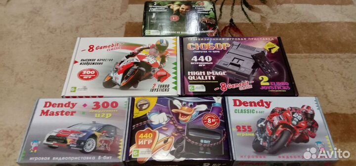 Приставки Dendy (Денди) новые с играми, гарантия