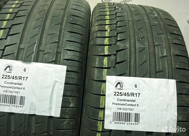 Continental PremiumContact 6 225/45 R17 94Y