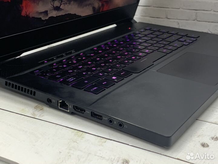 Игровой ноутбук i7/1660ti/32gb/1tb