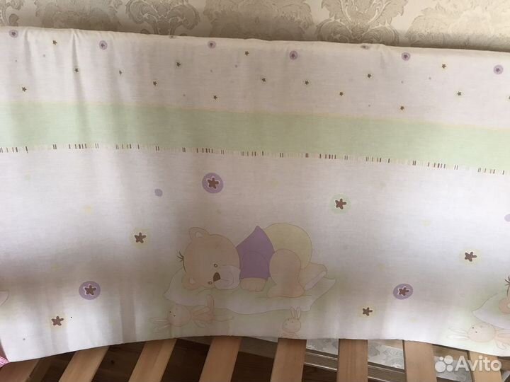 Детская кроватка массив берёзы,Мой малыш