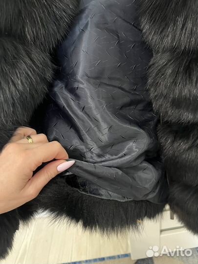 Шубка из песца