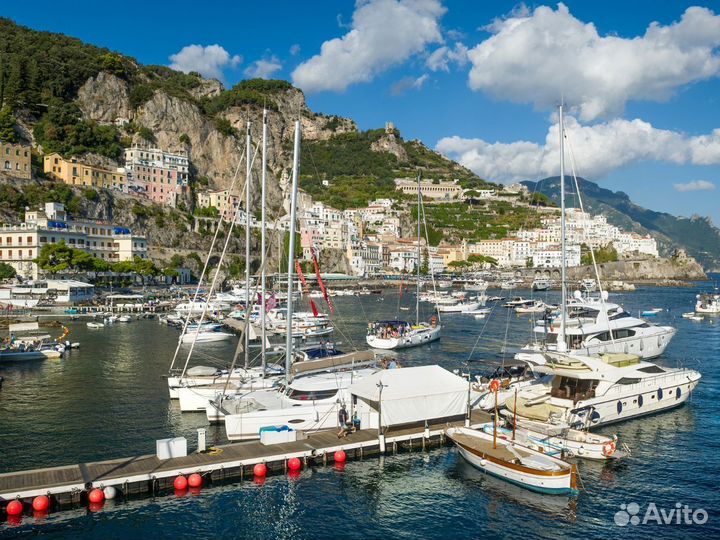 Путешествие на яхте по Амальфи