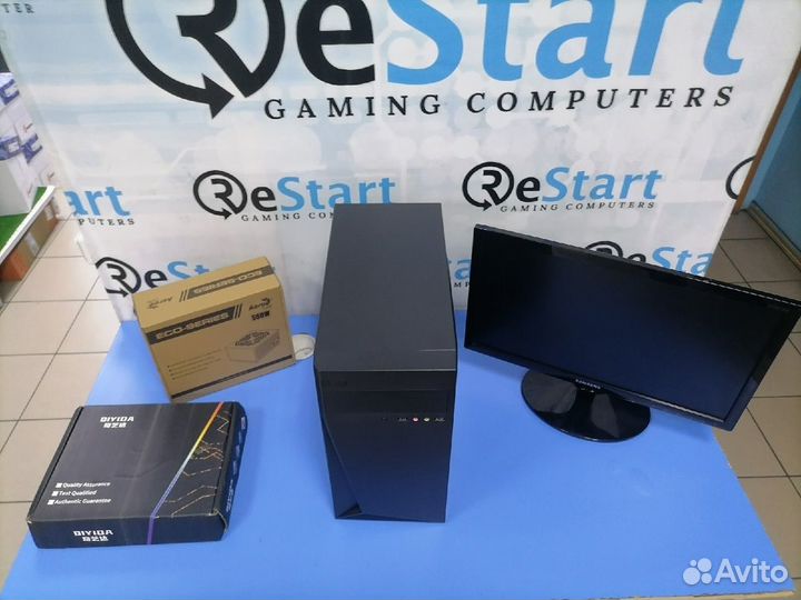 Пк для игр и работы(8ядер/16DDR4/RX570 8gb/SSD480)