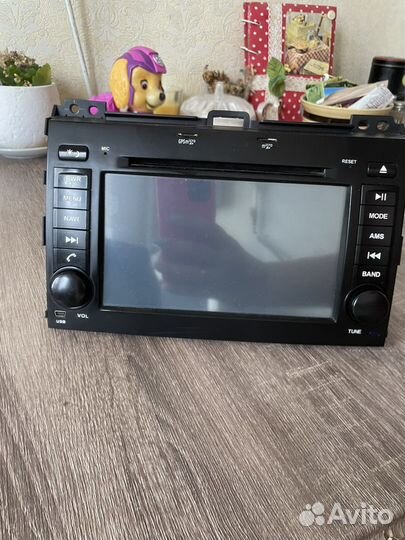 Штатная магнитола toyota land cruiser prado