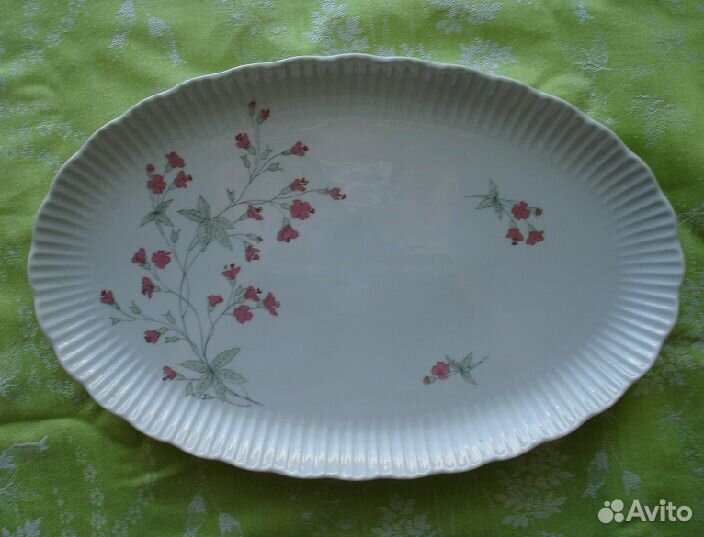 Блюда, чайники, кофейники. Немецкий фарфор