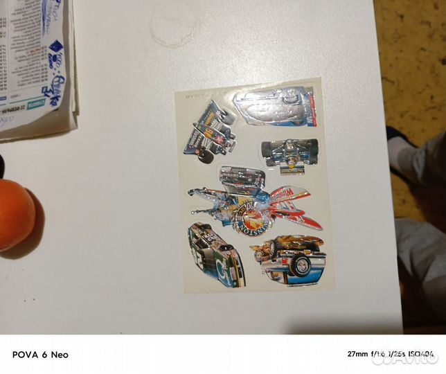 Наклейки винтажные