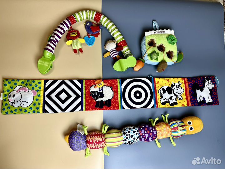 Развивающие игрушки пакетом от 0 до 1 года