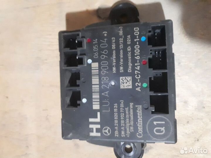 Блок управления двери А218 900 96 04 мерседес W218