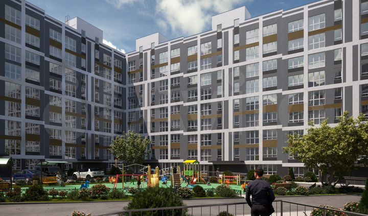 1-к. квартира, 40,3 м², 5/9 эт.