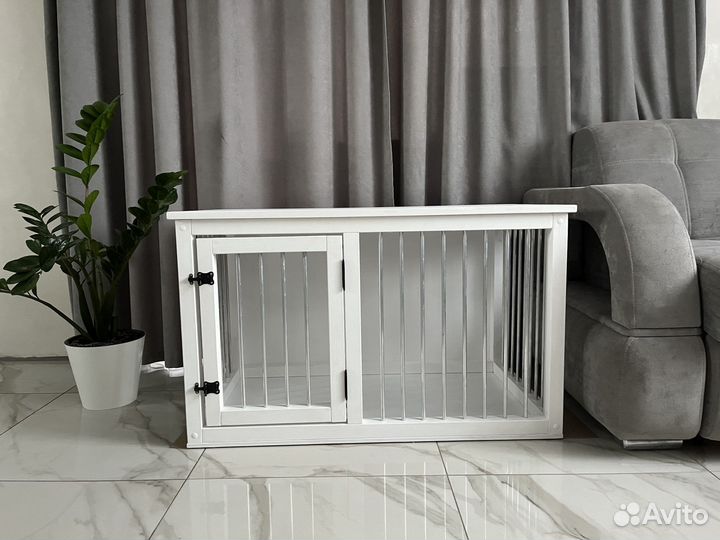 Интерьерная клетка для собак