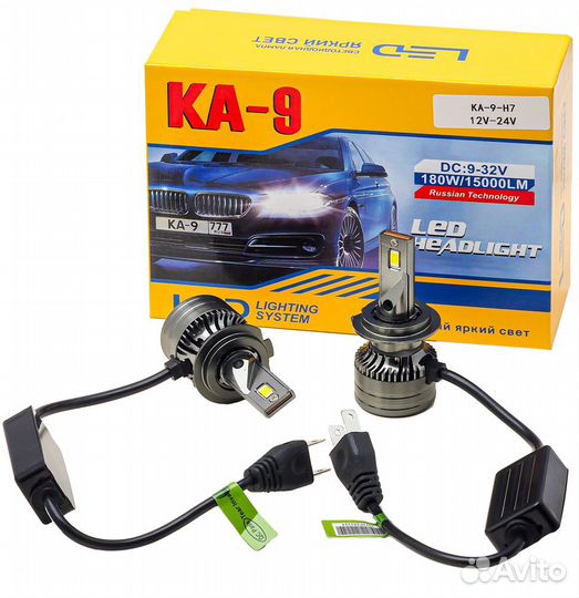 Светодиооные лампы KA-9 Led 12V 24V, Все цоколи