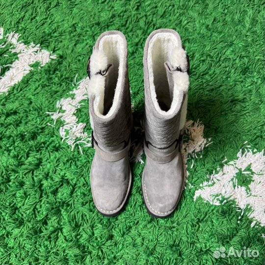 Замшевые сапоги Chanel оригинал