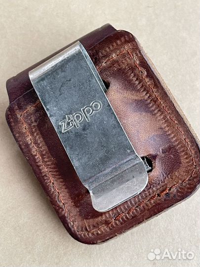 Кожаный футляр для Zippo