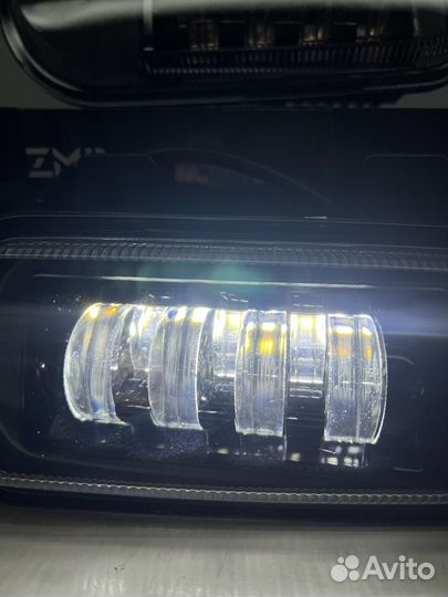 Противотуманные светодиодные фары на камаз 5490