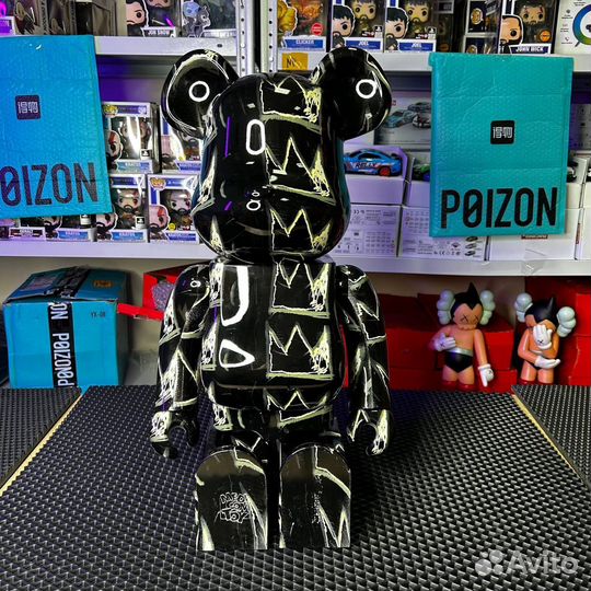 Коллекционный мишка bearbrick 1000% 70см