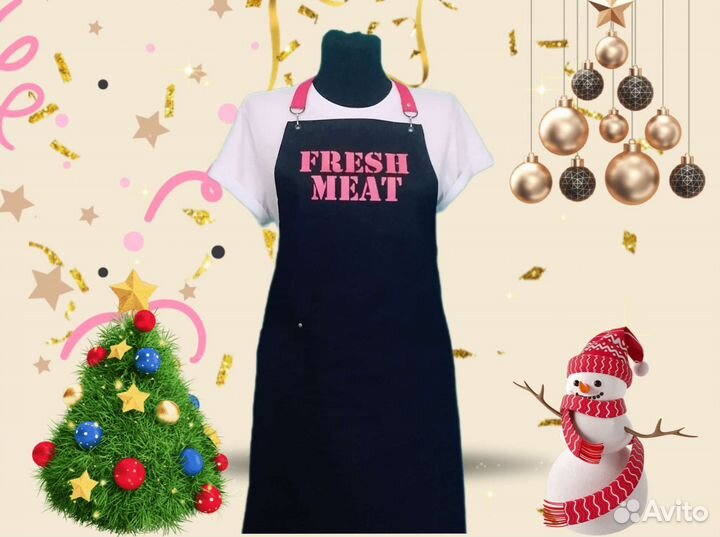 Фартук рабочий с логотипом