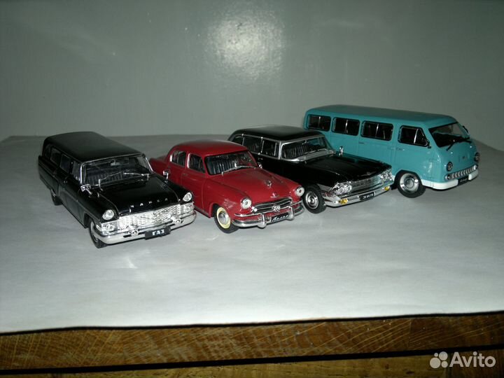Модели автомобили СССР 1 43