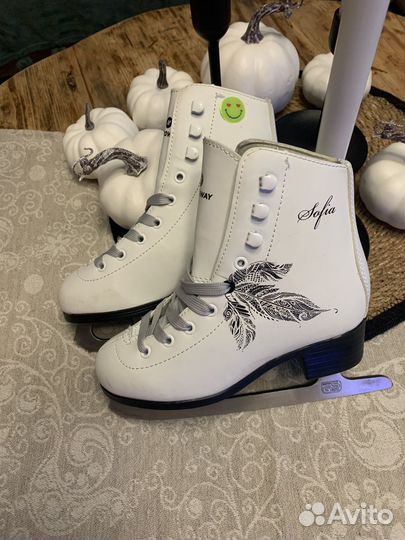 Коньки детские nordway, размер 32