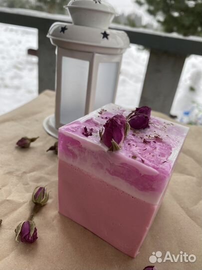 Мыло ручной работы, подарок