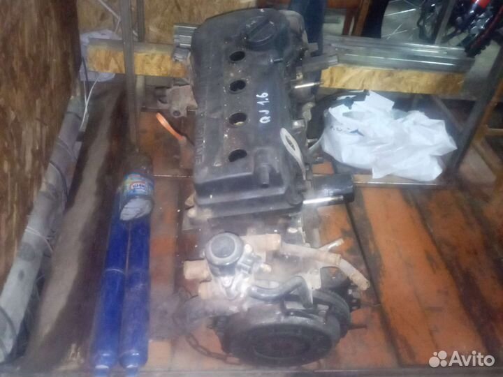 Двигатель Nissan QJ16de Primera P11 Almera N16