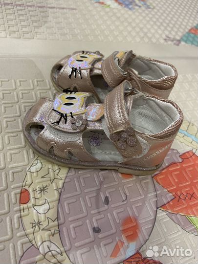Босоножки детские для девочек 18 размер