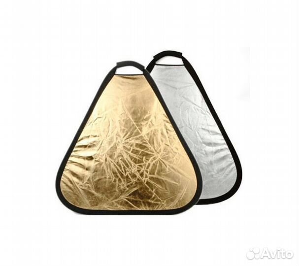 Отражатель FST TR-051 60см треугольный серебро/зол