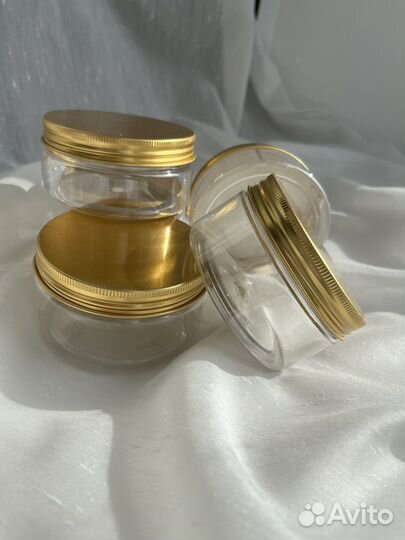 Банка пэт с золотой крышкой (150/200 мл)