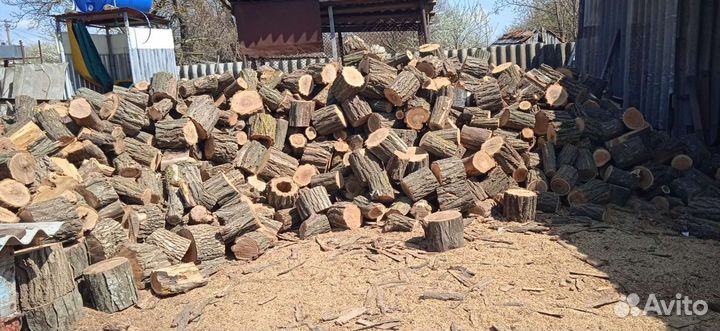Дрова пиленные сухие