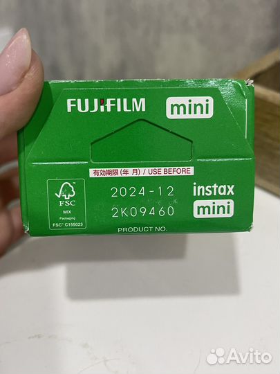Картриджи для instax mini