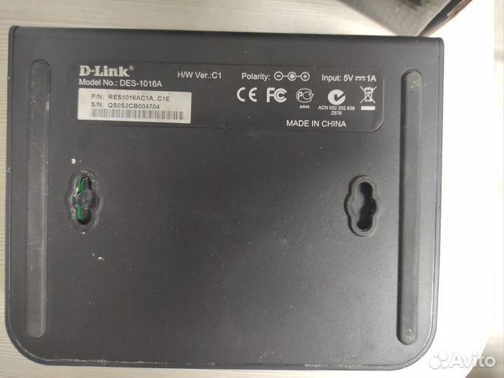 D-Link Коммутатор DES-1016A