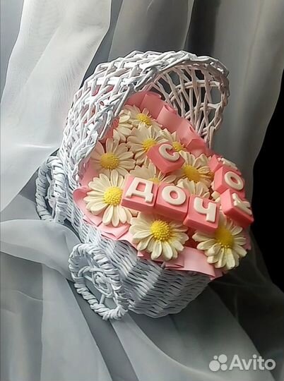 Розы из бельгийского шоколада