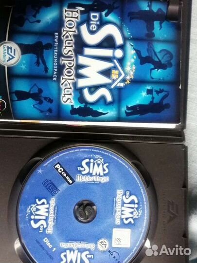 Компьютерная игра sims на CD