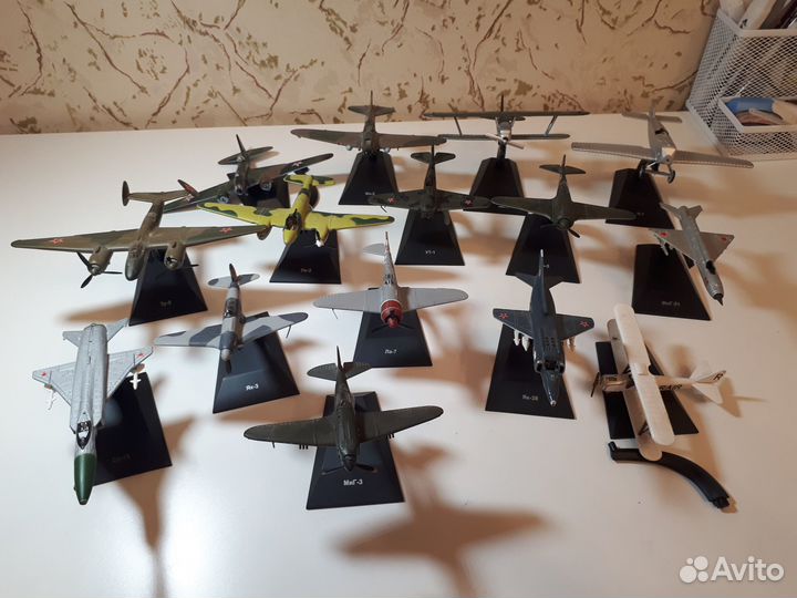 Модели самолетов Легендарные самолеты с журналом