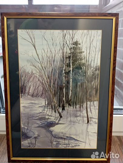 Акварель картина