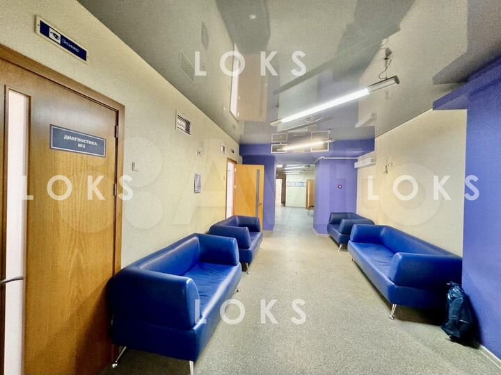 Под медицину, офис в центре 542 м², 1+2 этажи