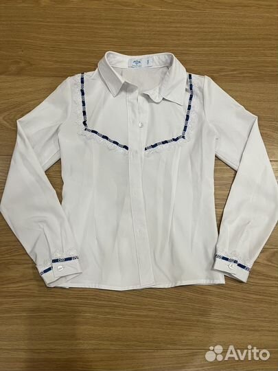 Блузка школьная 134 см