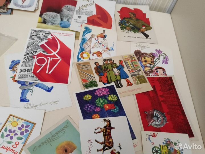 Открытки СССР чистые