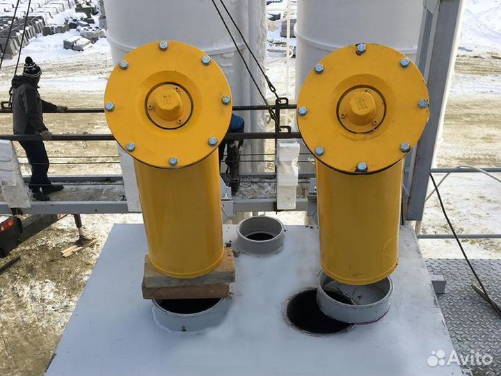 Шнек для цемента 273 мм, 8 метров