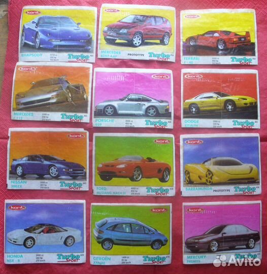 Football Stars (Kent) и Turbo Sport 401-470 мята