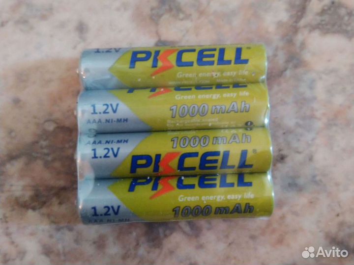 Pkcell AAA, AA аккумуляторы 1,2В Ni-MH